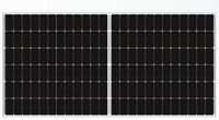 Panneau solaire monocristallin PERC à haute efficacité, fabriqué en Chine, directement de l'usine, pour la production d'énergie domestique et extérieure