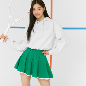 Individuelles Logo Sommer Anti-UV Golf Tennis Halb-Reißverschluss-Jacke Hochgeschnittener <span class=keywords><strong>2</strong></span>-in-1 Rock Mit Tasche Padel Pickleball Bekleidung - Product Image 6