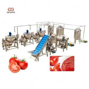 Hot Selling Industrial 10 Ton Tomato Paste Processing Line Small-Tomato-Paste-Production-Line