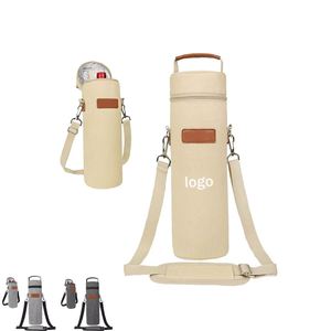 Promotion Custom Logo Wine <b>Cooler</b> Bag Oxford Insulation for Outdoor Picnic Beach Wine Ice Satchel - Product Image 1
