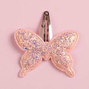 Accesorios de calcomanía de mariposa Multicolor, accesorios para el cabello de mariposa brillante hechos a mano para niños, accesorios de ropa - Product Image 4