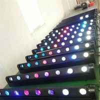 Luces LED Profesionales para Escenario, Luces de Haz DMX 8*10w LED RGBW 4en1, Luz de Escenario para DJ, Discoteca, Fiesta de Navidad, Precio Económico al por Mayor en China
