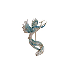 Broche de Fénix de Estilo Chino de Alta Gama, con Flor en el Pecho, para Mujer, 2026, Exquisito, Lujoso, con Personalidad y Temperamento - Product Image 1