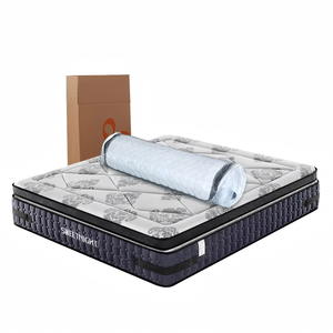 Original Hersteller <span class=keywords><strong>Futon</strong></span>-Matratzen Einzel-, King-, Queen-Size Schlafzimmer Baumwolle Latex Memory-Schaum Hybrid-Matratze in einer Box - Product Image 1