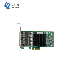 Pcie X4 nhi350am4 Gigabit thẻ quang Ethernet <span class=keywords><strong>PCI</strong></span>-<span class=keywords><strong>E</strong></span> Máy tính để bàn độc lập cổng quang mở rộng nội bộ i350am 4 chip - Product Image 6