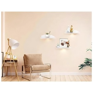 Moderno bianco in legno massello mensola a parete per soggiorno a <span class=keywords><strong>nuvola</strong></span> di mobili decorativi per bambini per uso domestico - Product Image 2