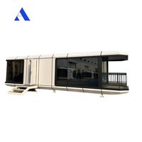 Maisons préfabriquées Parc extérieur Mobile Homestay Space Capsule House Maisons en conteneur Luxe Moderne
