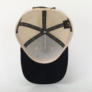 Gorras de Pana de 5 Paneles para Hombre, con Logotipo Personalizado OEM, de Alta Calidad, con Correa Ajustable, Gorra de Béisbol, Gorra Deportiva para Exteriores - Product Image 6