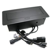 Jiaxin fournitures électriques pop up prise de bureau adaptateurs d'extension de prise intelligente pour table de conférence