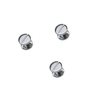 Tornillos <span class=keywords><strong>de</strong></span> níquel <span class=keywords><strong>de</strong></span> cabeza plana <span class=keywords><strong>de</strong></span> doble capa: conector hembra macho ovalado personalizado, bordes más suaves para libro y <span class=keywords><strong>álbum</strong></span> <span class=keywords><strong>de</strong></span> encuadernación <span class=keywords><strong>de</strong></span> tornillos - Product Image 3