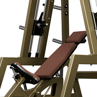Rameur horizontal robuste pour salle de sport commerciale LD-1008