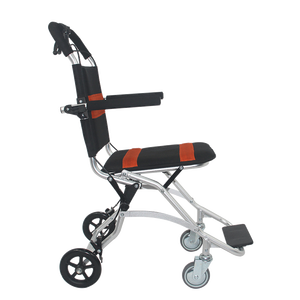Nuovo stile leggero pieghevole portatile da viaggio in alluminio manuale sedia a rotelle prendere facile per i viaggi - Product Image 2