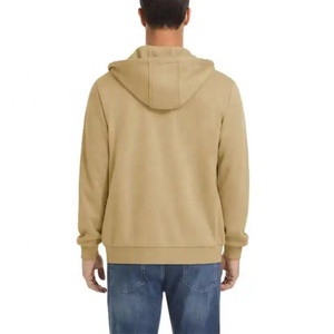 Custom High Quality Heavyweight Cropped Hoodies Zip up Puff Print Vintage French Terry Custom Zip up Hoodie Manufacture for Men - Product Image 2