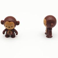 Jouet anti-stress en forme de mini singe, en PP et papier, style amusant, jouet éducatif pour enfants, marque USSE, unisexe
