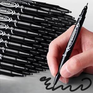 Arte della marcatura Graffiti pennarello vernice permanente a doppia punta <span class=keywords><strong>Art</strong></span> pennarello per la plastica legno pietra metallo di vetro scarabocchi - Product Image 1