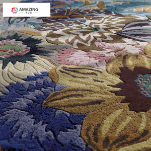 Alfombra Clásica y Tradicional <span class=keywords><strong>Oriental</strong></span> de Lana Anudada a Mano, Persa, de Pelo Alto, Antideslizante, de Lujo, para Interiores, para Sala de Estar - Product Image 4