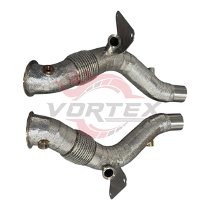 Tubo de Escape de Alto Rendimiento Vortex de Acero Inoxidable con Acabado Espejo para Ferrari F8 Tributo F8 Spider 3.9T V8 Twin Turbo - Product Image 6