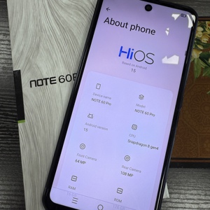 Nuevo Note 60 Pro 5G 2026, Teléfono Android 15 de 7 Pulgadas, 8000mAh, 108MP, Doble SIM, 16GB+1TB - Product Image 5