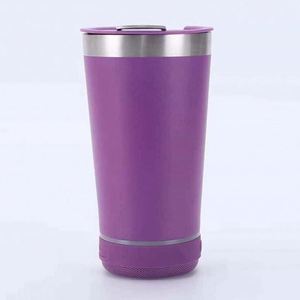 Stainless Steel Double Wall <b>Coffee</b> Mug With Bluetooth Integration and Customizable Colors and Logo - Product Image 4