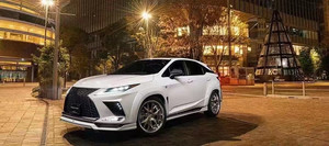 For for RX300 Upgrades AT-style Carbon Fiber Front Lip <b>Bumper</b> Side Skirt Diffuser Spoiler Body Kit 2015-2019 Self-adhesive New - Product Image 5