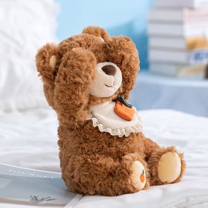 Oso de Peluche de <span class=keywords><strong>Barcelona</strong></span>, Almohada para Dormir, Peluches de Elefante y Cerdo, Juguetes de la Serie Shyness, Regalo de Cumpleaños - Product Image 1