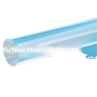 Fabricants en gros fournissent divers diamètres de tubes en acrylique, tubes en plexiglas transparents, type de moulage, origine Shanghai