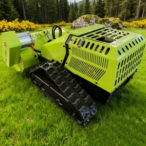 Cortacésped de Giro Cero con Orugas y Control Remoto, Cortadora de Arbustos, Desbrozadora de Jardín y Cortadora de Terrenos Baldíos 3000 Watts - Product Image 2