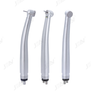 Pieza de mano <span class=keywords><strong>Dental</strong></span> óptica LED de alta calidad Turbocharged Dual Drive 2/4-Hole Air Turbine Smooth Grip Push Button <span class=keywords><strong>Dental</strong></span> <span class=keywords><strong>Handpiece</strong></span> - Product Image 1