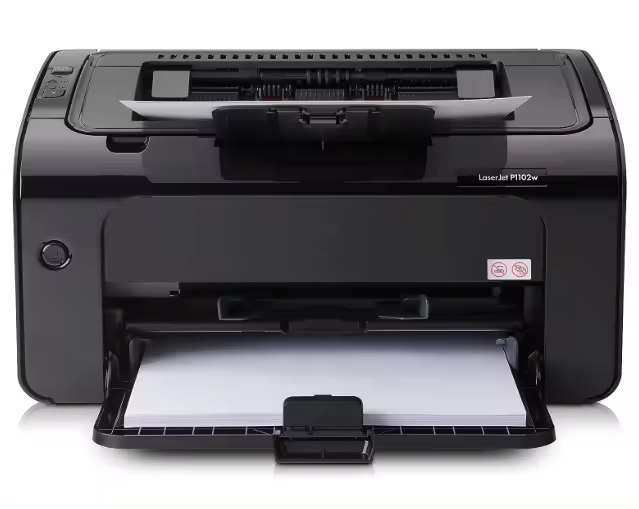 Second Hand Black and White Laser Printers for LaserJet Pro P1102w Wireless Printing Machine
