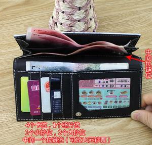 Nouvel arrivage de portefeuille en PU de Style Long avec imprimé Asada shino Kirito/kirigaya <span class=keywords><strong>kazuto</strong></span> avec bouton - Product Image 2