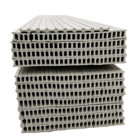 Viga de Encofrado de PVC Plástico para Ingeniería Hidráulica, Resistente al Agua, para Construcción de Presas, Temperatura Amplia de -35~120 Grados