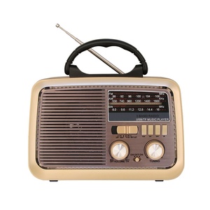 Radio Portátil de 3 Bandas <span class=keywords><strong>FM</strong></span>/AM/SW con Reproductor USB/TF y Función de Carga, Alimentación CA/CC y por Batería, Audio para el Hogar y Exteriores - Product Image 5