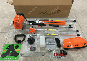 <b>Garden</b> <b>Tools</b> 4 in 1 Multi-function Gasoline Brush Cutter with Hedge Trimmer Pole Saw Grass Trimmer Accessories - Product Image 4