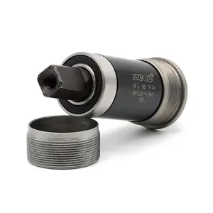 자전거 하단 브래킷 NECO 68mm 하단 브래킷 103/107.5/110.5/113.5/118/122.5mm 하단 브래킷 무료 나사