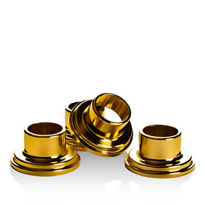 Collar de aluminio con tapa magnética para Perfume, 15mm, color dorado y plateado - Product Image 3