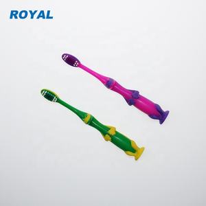 Santé bucco-dentaire Soins dentaires Brosse à dents ergonomique en forme d'animal pour enfants Brosse à dents manuelle de haute qualité - Product Image 3