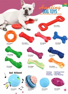 Tự Nhiên Cao Su Vòng Pet Dog Chew Đồ Chơi Cao Su Pet Đồ Chơi Cho Chó