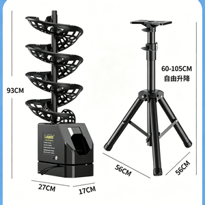 Portable Tennis Pickleball Tossing Machine Automatic Launcher Machine With <b>Remote</b> <b>Control</b> Adjustable Height Tripod - Product Image 6