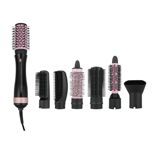 <span class=keywords><strong>Brosse</strong></span> à air chaud électrique NB WIDE DC multi-usage détachable et interchangeable 7-en-1 pour le lissage et le séchage des cheveux - Product Image 2