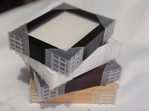 Cadre photo magnétique détachable pour œuvres d'art et photos d'enfants, organisateur décoratif artisanal pour le rangement des créations artistiques - Product Image 2