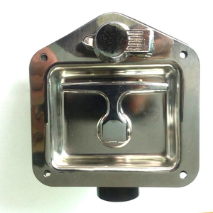 Serrure de meuble en acier inoxydable à poignée en T, serrure plate pour camion, serrure pliante à poignée en T - Product Image 3