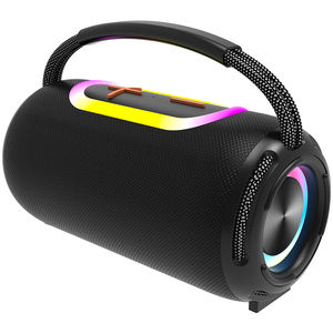 Haut-parleur Bluetooth portable OEM avec lumières RVB, basses puissantes, poignée pour le camping en plein air |   Prise en charge AUX/carte TF/USB/FM/TWS - Product Image 6