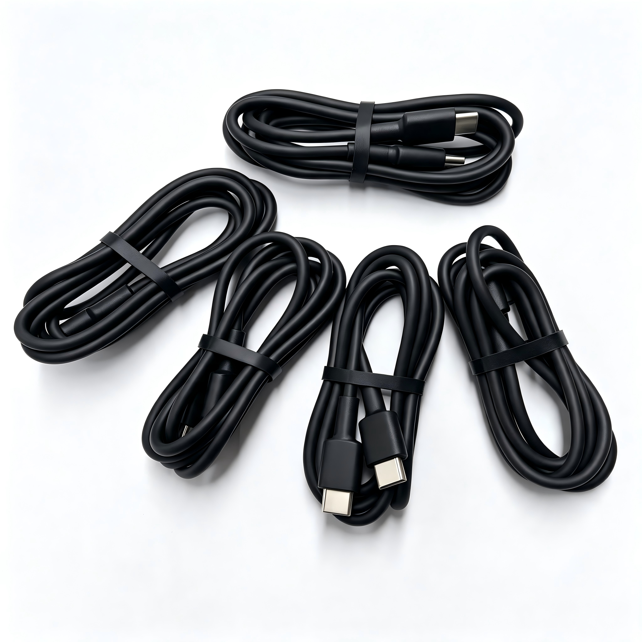 Custom 1m TPE USB Type C to Type C Cable with Pure Copper Conductor 5A PD 60W Fast Charging for Phones/Tablets/Laptops · image 2
