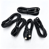 Câble USB Type C vers Type C personnalisé de 1 m en TPE avec conducteur en cuivre pur, charge rapide 5A PD 60W pour téléphones/tablettes/ordinateurs portables