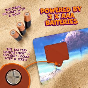 <span class=keywords><strong>Libro</strong></span> de Sonidos Realistas de Dinosaurios con 30 Botones, Personalizable para Niños de 2 a 7 Años, Tapa Dura y Recubrimiento UV - Regalo para Niños - Product Image 5
