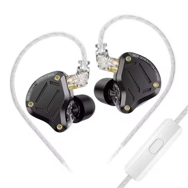 Hybrid Technology 3.5mm HiFi Sound Professional Earphones Gaming Noise Reduction Wired Headphones
