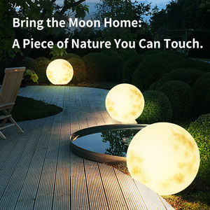 Lampada Luna da Esterno, Lampada da Giardino, Lampada Luna per Cortile, Terrazza, Decorazione da Giardino, Lampada Atmosfera Impermeabile - Product Image 3