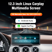 Écran multimédia ZWNAV 12,3 pouces 2400*900 pour Mercedes Benz GLA 2013-2015 Système LINUX Autoradio Carplay DSP GPS OEM