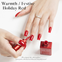 Vinimay Rose Red Gel Polish Set 30 Couleurs Vernis à Ongles Gel Professionnel Prêt à Expédier Collection de Vernis Gel à Séchage Rapide