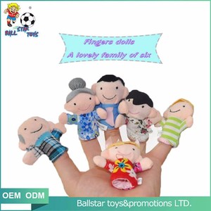 Marionnettes à doigts en peluche pour enfants, vente en gros, <span class=keywords><strong>avec</strong></span> comptes en vers pour nourrissons et enfants - Product Image 6